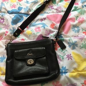 Coach Bag Small Black Cross Body CLEAR CLOSET SALE